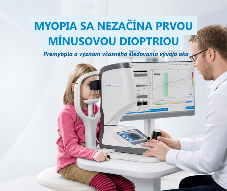 Premyopia: zachytiť riziko krátkozrakosti ešte pred jej vznikom